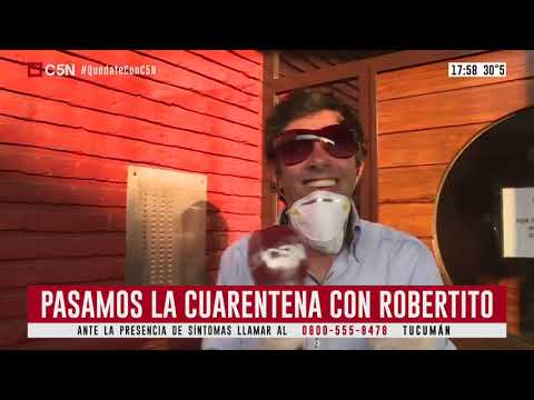 Coronavirus en Argentina: Pasamos la cuarentena con Robertito Funes