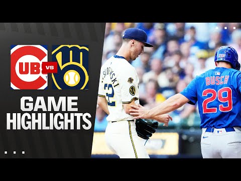 Cubs vs. Brewers Game Highlights (7/28/25) | MLB Highlights