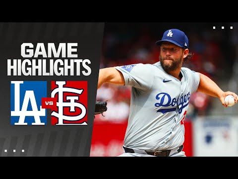 Dodgers vs. Cardinals Game Highlights (8/18/24) | MLB Highlights