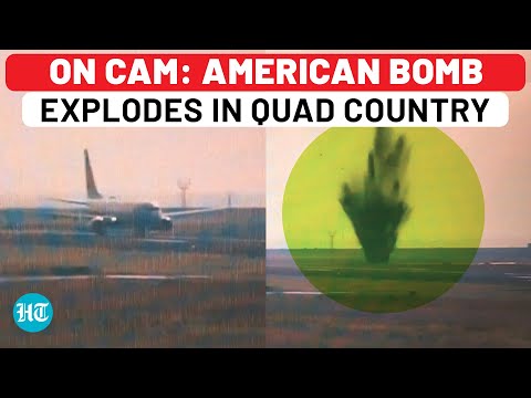 American Bomb Explodes At Quad Country’s Airport Moments After Plane Passed It, Runway Damaged