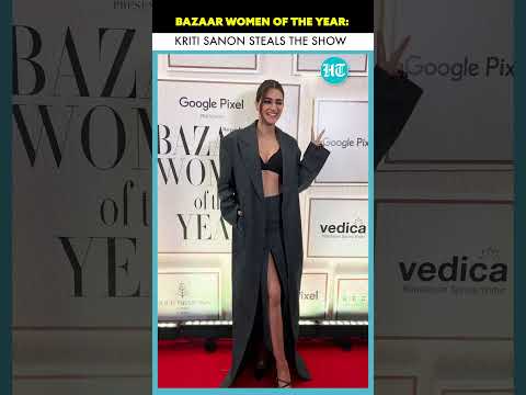 Kriti Sanon Crowned Best Actor At Harper's Bazaar Women Of The Year Awards