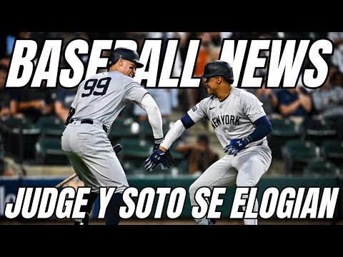 JUAN SOTO Y AARON JUDGE INTERCAMBIAN ELOGIOS SOBRE SER EL MEJOR BATEADOR