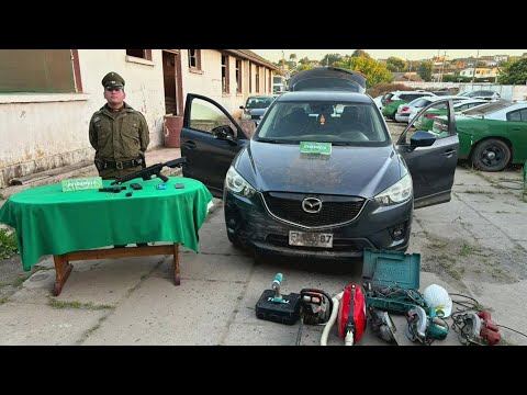 17 ENE 2024 Encuentran en San Antonio camioneta robada el lunes en Paine