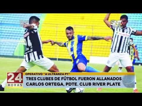 Operativo A Ultranza Py: Tres clubes de fútbol fueron allanados