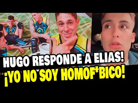 HUGO GARCIA NIEGA SER HOMOF*BICO Y LE RESPONDE A ELIAS MONTALVO TRAS CRITICAS