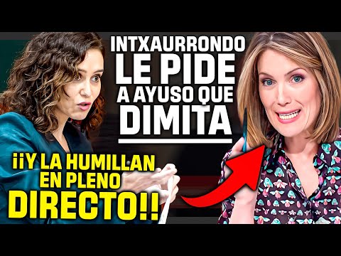 ¡¡TOMAAA!!INTXAURRONDO pide la DIMISIÓN de AYUSO ¡¡Y ACABA DESTROZADA por OCULTAR lo de BEGOÑA!!