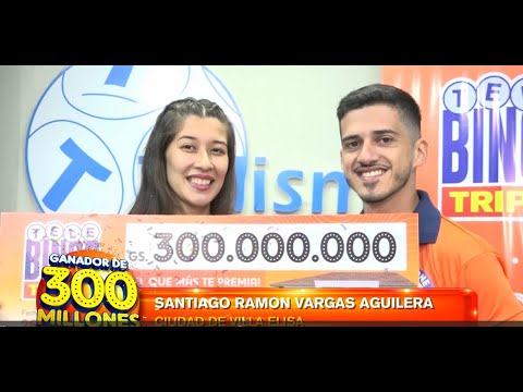 Telebingo Triple - Santiago Vargas ya se unio al equipo que mas te premia!!!