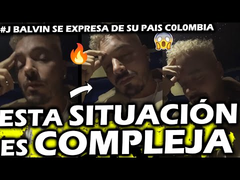 J Balvin ??*ESTO PIENSO de mi P41S*?? Esto nos AFECTA ??a todos los ARTISTAS *No dejemos de LUCHAR*?