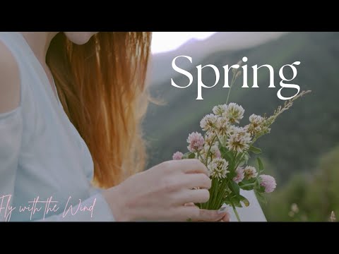 Spring Relaxation | Stunning Footage Spring, Scenic Relaxation Film with Calming Music 🌷✨