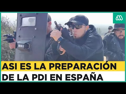 Entrenamiento de élite: Un día en la preparación de la PDI con la policía nacional de España
