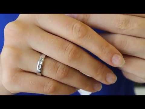 Дворец обручальных колец. Демонстрация изделий. Артикул 3784