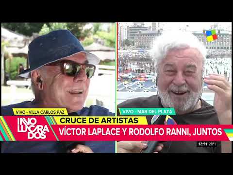 Víctor Laplace y Rodolfo Ranni  juntos