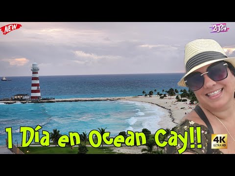 Un Dia en Ocean Cay. Lighthouse Tour #msc #4k
