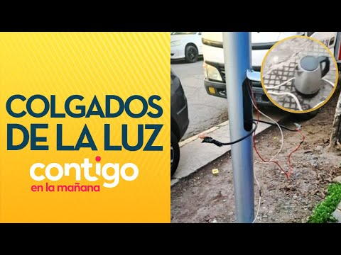 GENERAN CORTES: Personas en situación de calle se cuelgan de postes de la luz - Contigo en la Mañana