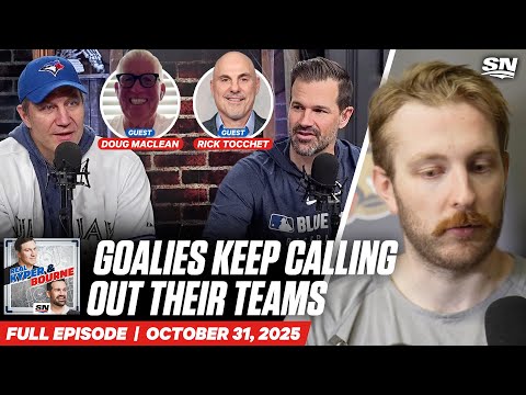 Ullmark The Latest Goalie To Call Out His Team | Real Kyper & Bourne