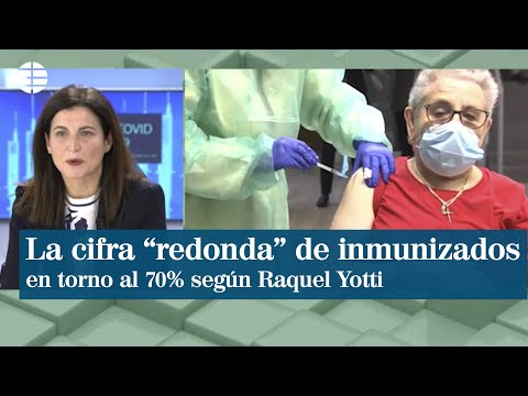 Yotti considera un 70% de inmunizados, de forma natural o vacuna, cifra redonda para la pandemia