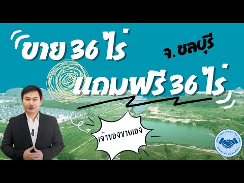 รีวิวขายที่ดิน36ไร่แถมฟรี3