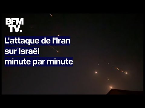 Plus de 300 drones et missiles, 99% interceptés... L'attaque de l'Iran sur Israël minute par minute