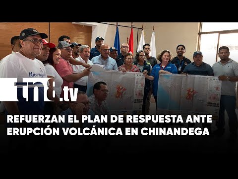SINAPRED fortalece el Plan de Respuesta ante Erupción Volcánica en Chinandega - Nicaragua
