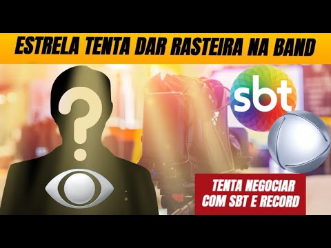 BOMBA: Estrela da Band tenta dar rasteira na emissora e negocia com Record e SBT