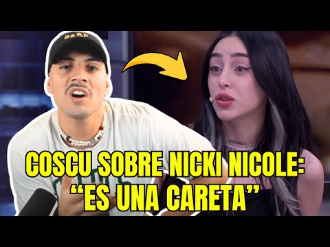 COSCU habló sobre NICKI NICOLE