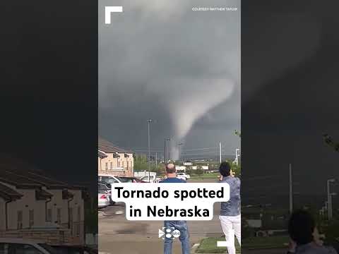 VIDEO: Tornado spotted in Nebraska