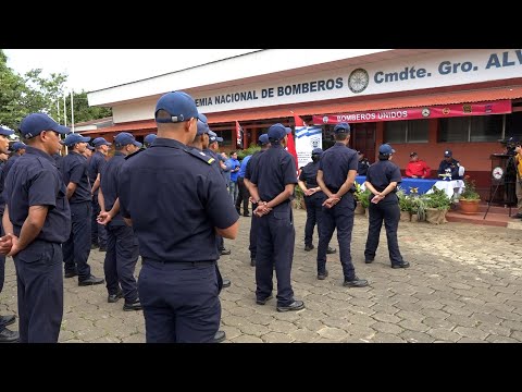 Bomberos de Nicaragua inician curso para atención oportuna de incendios