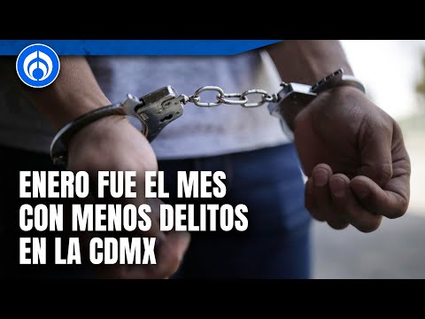 Los delitos de alto impacto sí disminuyeron en la CDMX, asegura Secretario de Seguridad