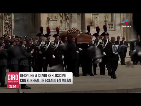 15 mil personas le dan el último adiós a Silvio Berlusconi con funeral de estado en Milán | Ciro