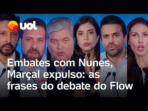 Debate Flow: 'Você está excluído do debate', 'vou invadir sua cabecinha' e mais frases