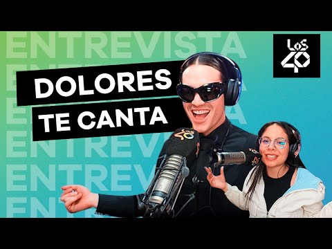 Dolores te canta, nos confiesa que su proyecto musical surgió por una crisis en su vida