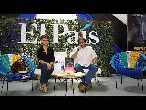 El escritor Santiago Gamboa presenta su nuevo libro 'Colombian Psycho' en la FIL de Cali.