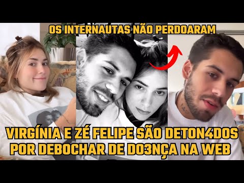 Virgínia Fonseca e Zé Felipe são DETON4DOS por suposto DEBOCHE ao dar NOTÍCIA séria sobre Saúde