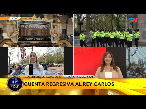 LA CORONACIÓN DEL REY CARLOS III: Especial TN en Londres, esperando la ceremonia