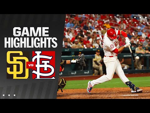 Padres vs. Cardinals Game Highlights (8/28/24) | MLB Highlights