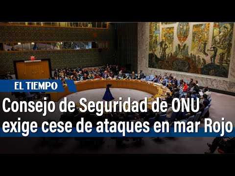 Consejo de Seguridad de ONU exige cese immediato de ataques hutíes en mar Rojo | El Tiempo