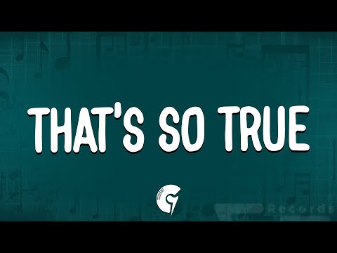 Gracie Abrams - That’s So True (Lyrics)
