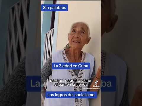 Desgarrador testimonio de una abuela cubana sobre la vida en Cuba