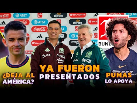 OFICIAL: AGURRE Y MÁRQUEZ PRESENTADOS | FIDALGO DEJARÍA AL AMÉRICA | TRES MEXICANOS A EUROPA