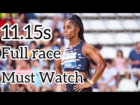Shelly-Ann Fraser Pryce opens her season at French Foray full video Live