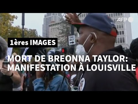 Mort de l'Afro-Américaine Breonna Taylor: manifestation à Louisville | AFP Images