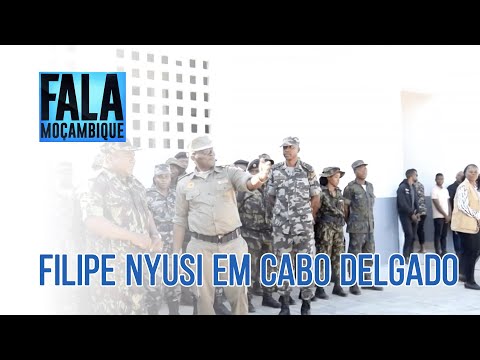 Presidente da República Filipe Nyusi inaugura Quartel Provincial da UIR em Cabo Delgado @PortalFM24