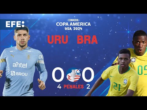 0-0. Uruguay se impone en los penaltis y será el rival de Colombia en la semifinal