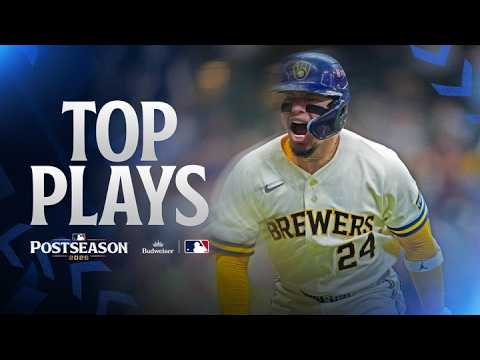 10월 4일 기준 MLB 최고의 플레이 5선 순위! (윌리엄 콘트레라스의 역전 홈런 등!)