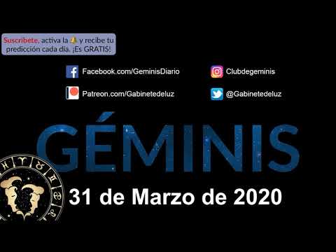 Horóscopo Diario - Géminis - 31 de Marzo de 2020