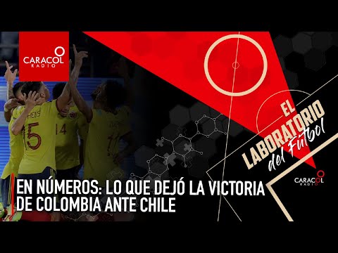 En números: Lo que dejó la victoria de Colombia ante Chile