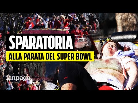 Sparatoria alla parata del Super Bowl, un morto e 29 feriti: i tifosi bloccano uno degli uomini arma