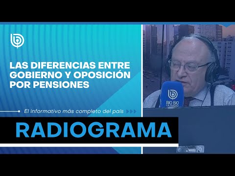 Las diferencias entre gobierno y oposición por pensiones