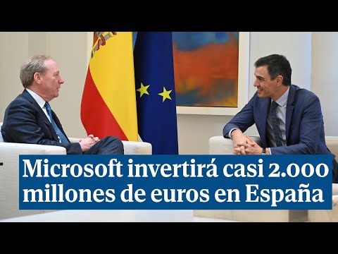 Microsoft invertirá casi 2.000 millones en España con nuevos centros de datos en Madrid y Aragón