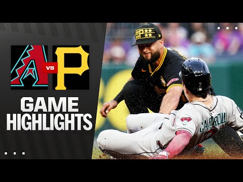 D-backs vs. Pirates Game Highlights (7/25/25) | MLB Highlights